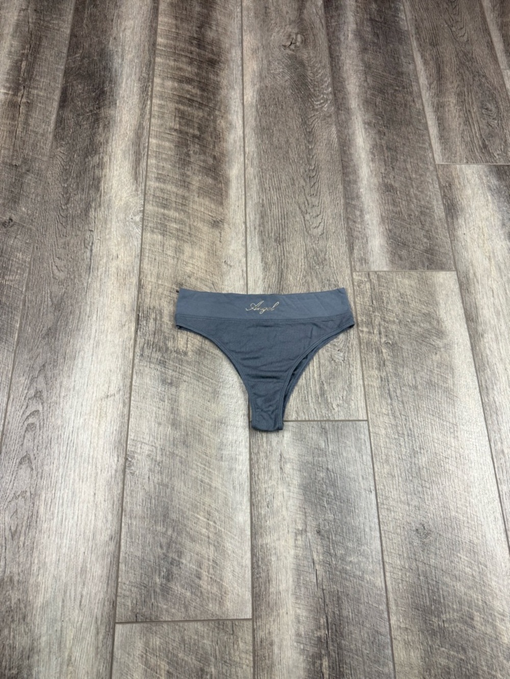 VS Grey Ribbed Underwear